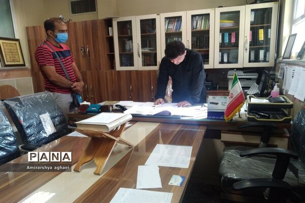 آماده‌سازی دبیرستان حربن ریاحی منطقه ۱۳ در آستانه بازگشایی