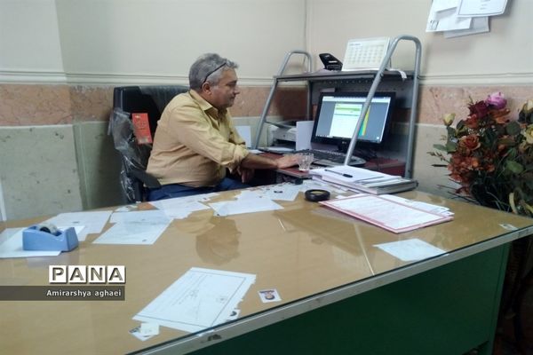 آماده‌سازی دبیرستان حربن ریاحی منطقه ۱۳ در آستانه بازگشایی