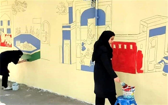 «نقش مهر» بر دیوارهای مدارس پایتخت می‌نشیند