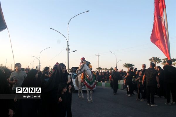 پیاده‌روی جاماندگان اربعین در قم-4