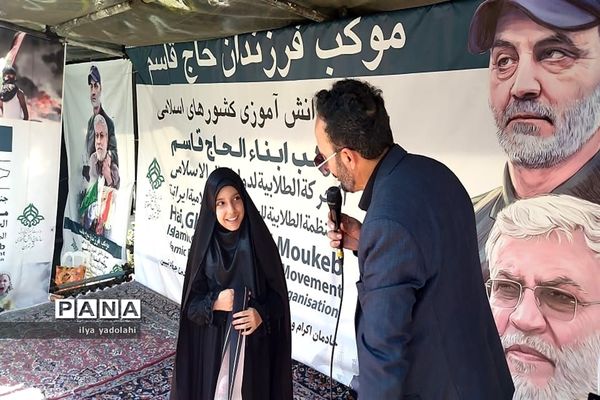 برپایی موکب فرزندان حاج قاسم در مسیر پیاده‌روی جاماندگان اربعین