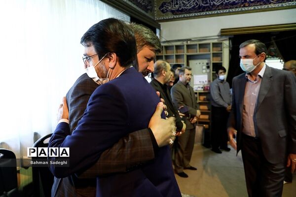 مراسم ترحیم پدر معاون پرورشی و فرهنگی وزارت آموزش و پرورش