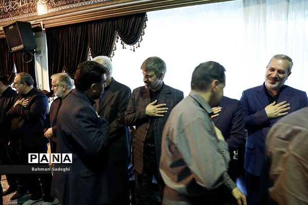 مراسم ترحیم پدر معاون پرورشی و فرهنگی وزارت آموزش و پرورش