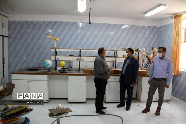 مانور بازگشایی مدارس در شهرستان بهبهان استان خوزستان