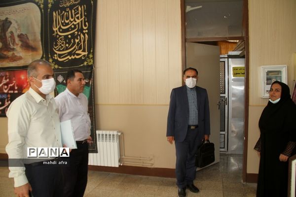 مانور بازگشایی مدارس در شهرستان بهبهان استان خوزستان