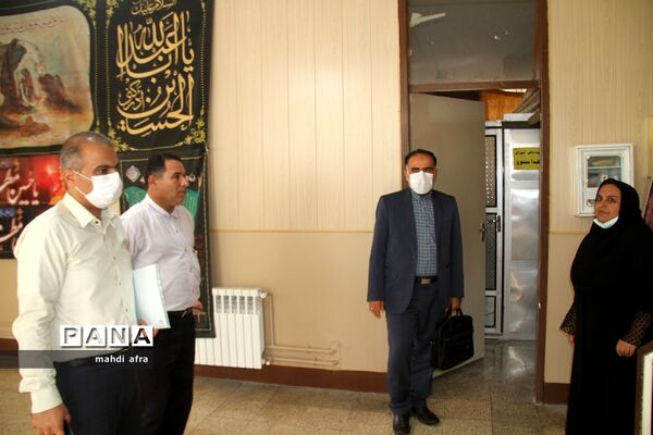 مانور بازگشایی مدارس در شهرستان بهبهان استان خوزستان