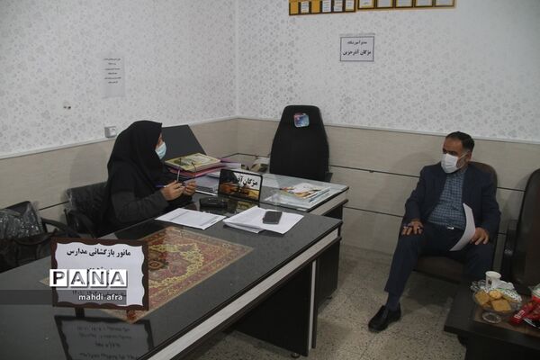 مانور بازگشایی مدارس در شهرستان بهبهان استان خوزستان