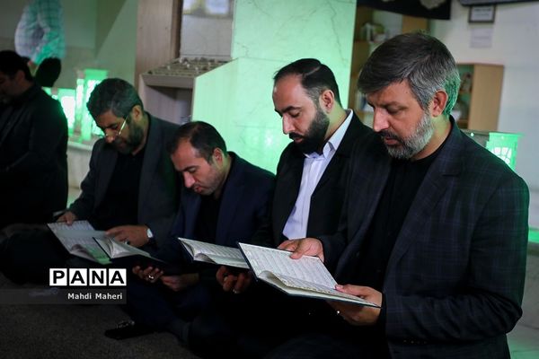 مراسم ترحیم پدر معاون پرورشی و فرهنگی وزارت آموزش و پرورش در سازمان دانش‌آموزی