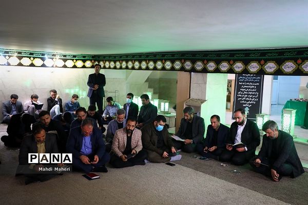 مراسم ترحیم پدر معاون پرورشی و فرهنگی وزارت آموزش و پرورش در سازمان دانش‌آموزی