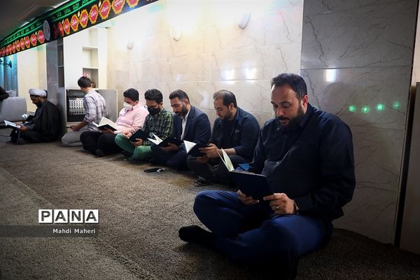 مراسم ترحیم پدر معاون پرورشی و فرهنگی وزارت آموزش و پرورش در سازمان دانش‌آموزی