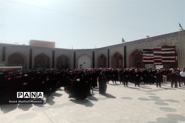 برگزاری مراسم تشییع پیکر معلم مهربان و دلسوز