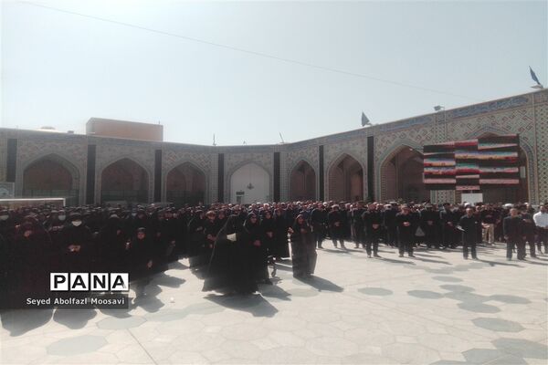 برگزاری مراسم تشییع پیکر معلم مهربان و دلسوز