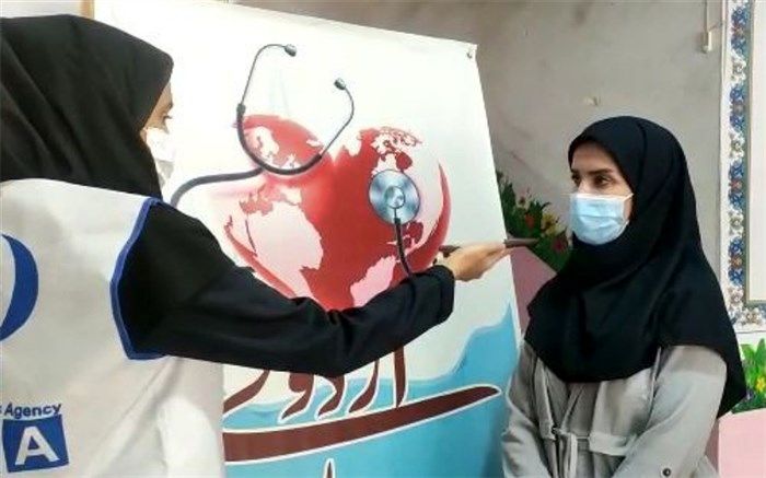 ارائه خدمات پزشکی رایگان توسط گروه‌های جهادی در ناحیه دو بهارستان‌/ فیلم