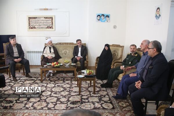 دیدار آیت‌الله محمدباقر محمدی لائینی نماینده ولی فقیه در استان مازندران با خانواده‌های معظم شهدا