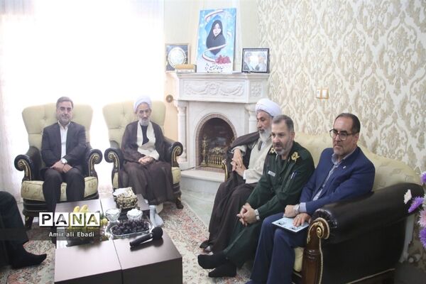 دیدار آیت‌الله محمدباقر محمدی لائینی نماینده ولی فقیه در استان مازندران با خانواده‌های معظم شهدا