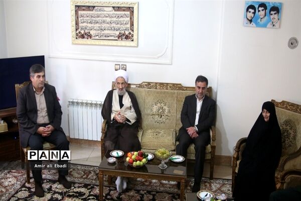 دیدار آیت‌الله محمدباقر محمدی لائینی نماینده ولی فقیه در استان مازندران با خانواده‌های معظم شهدا