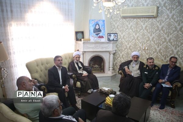 دیدار آیت‌الله محمدباقر محمدی لائینی نماینده ولی فقیه در استان مازندران با خانواده‌های معظم شهدا