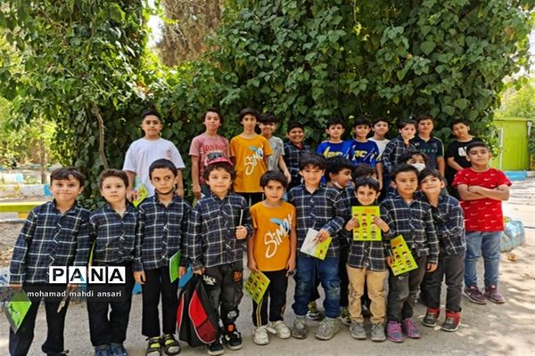 برگزاری اردوی یک‌روزه دانش‌آموزان پسر ناحیه 2 شیراز