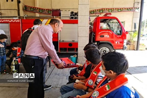 برگزاری اردوی یک‌روزه دانش‌آموزان پسر ناحیه 2 شیراز