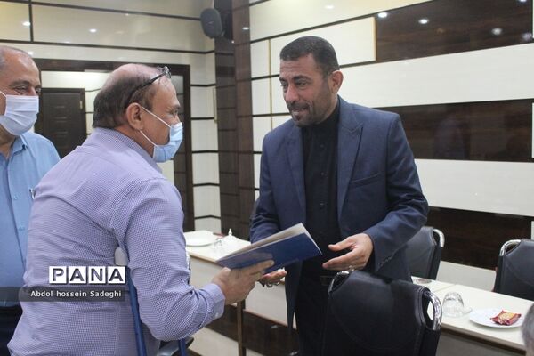 آیین تجلیل از پیشکسوتان سرافراز دفاع مقدس اداره‌کل آموزش و پرورش استان بوشهر