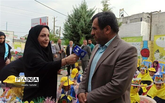 زنگ جشن غنچه‌ها و شکوفه‌ها در دبستان فرزندان خلاق نواخته شد