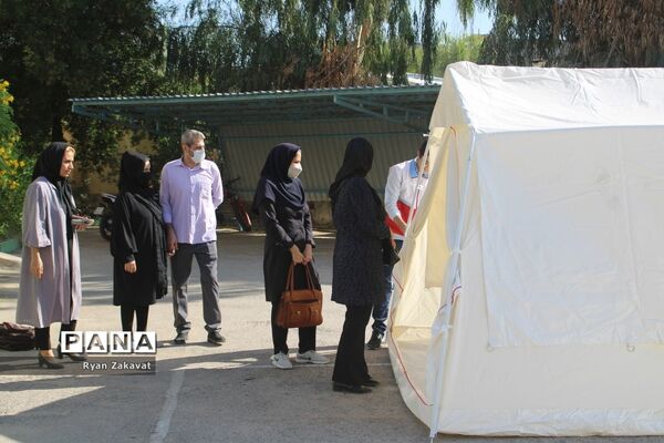 بیست و چهارمین مانور سراسری زلزله و ایمنی مدارس در بوشهر
