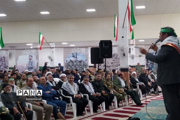 اجتماع بزرگ بسیجیان شهرستان آران و بیدگل