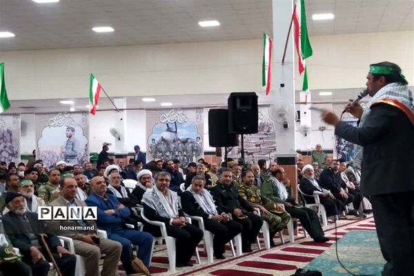 اجتماع بزرگ بسیجیان شهرستان آران و بیدگل