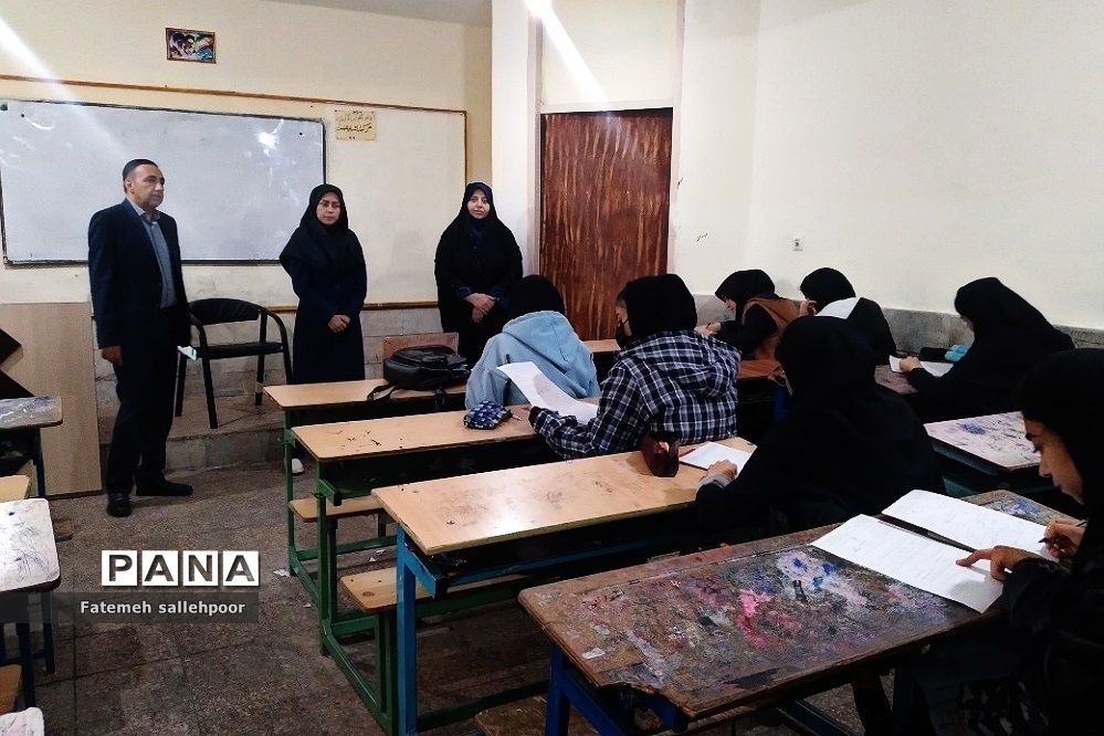 برگزاری آزمون‌های شبیه نهایی در شهرستان قرچک