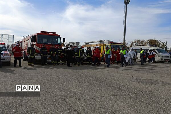 مانور بزرگ امداد و نجات در شهرستان قدس