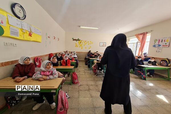 اجرای طرح آموزش مدیریت پسماند در دبستان حضرت علی (ع) روستای کالدشت دماوند