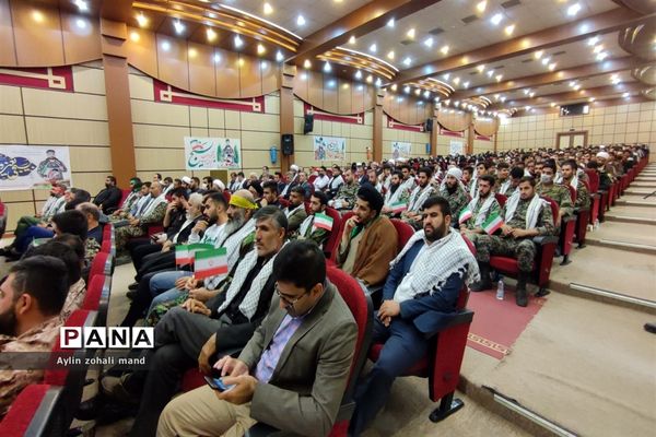 برگزاری گردهمایی بزرگ بسیجیان رباط کریم