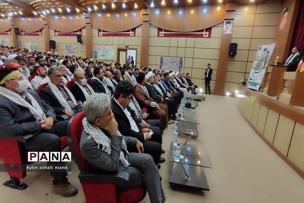 برگزاری گردهمایی بزرگ بسیجیان رباط کریم