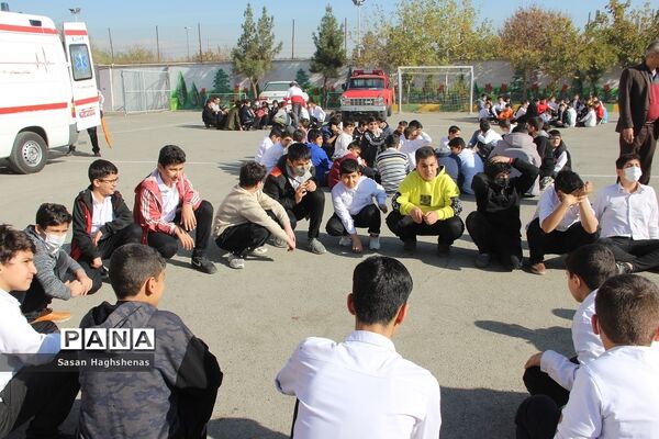 بیست و چهارمین دوره مانور سراسری ایمنی و زلزله در اسلامشهر