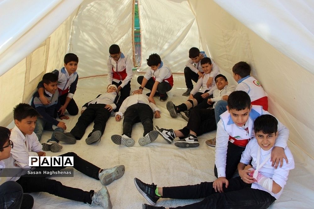 بیست و چهارمین دوره مانور سراسری ایمنی و زلزله در اسلامشهر