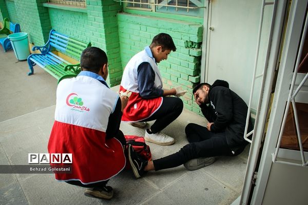 بیست و چهارمین مانور سراسری زلزله در ارومیه