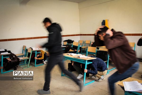 بیست و چهارمین مانور سراسری زلزله در ارومیه