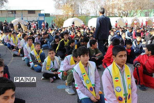 مانور سراسری زلزله و ایمنی در زنجان