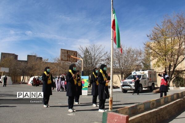 برگزاری بیست و چهارمین مانورسراسری زلزله در مدارس شهرکرد