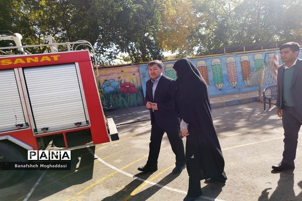 بیست‌و‌چهارمین مانور سراسری زلزله و ایمنی در مدارس  ناحیه 4 شیراز