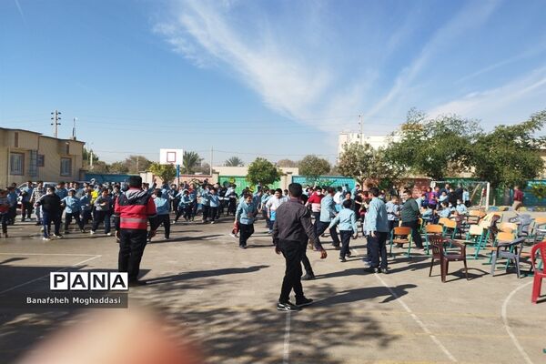 بیست‌و‌چهارمین مانور سراسری زلزله و ایمنی در مدارس  ناحیه 4 شیراز