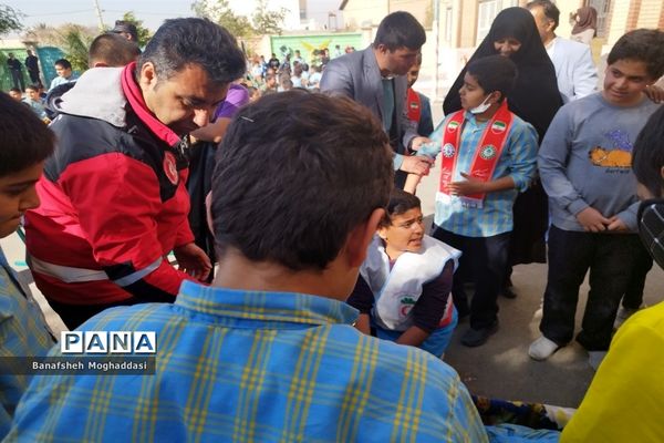 بیست‌و‌چهارمین مانور سراسری زلزله و ایمنی در مدارس  ناحیه 4 شیراز