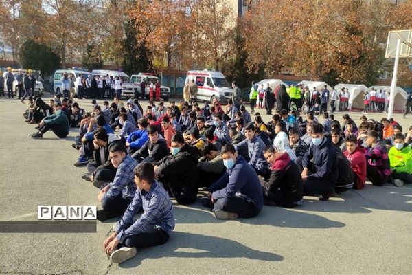 بیست‌‌وچهارمین مانور سراسری زلزله و ایمنی در مدارس البرز