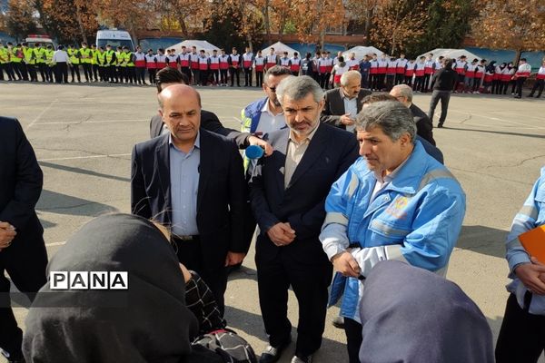 بیست‌‌وچهارمین مانور سراسری زلزله و ایمنی در مدارس البرز