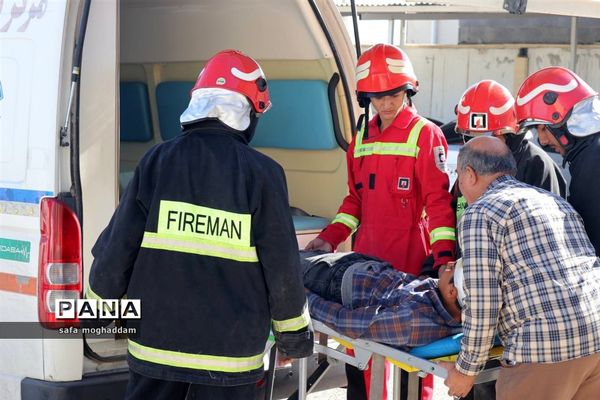 بیست و چهارمین مانور سراسری زلزله و ایمنی مدارس گله‌دار استان فارس