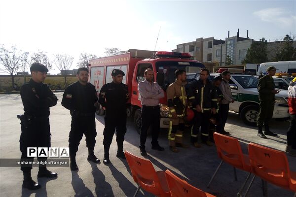 بیست و چهارمین مانور سراسری زلزله در شهرستان تربت جام