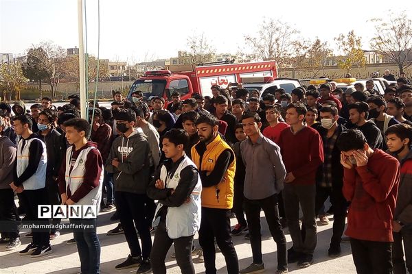 بیست و چهارمین مانور سراسری زلزله در شهرستان تربت جام