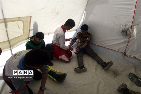 بیست و چهارمین مانور سراسری زلزله در شهرستان تربت جام