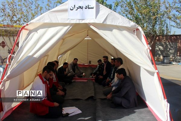 بیست و چهارمین مانور سراسری زلزله و ایمنی شهرستان‌های استان تهران، به میزبانی شهرستان قرچک