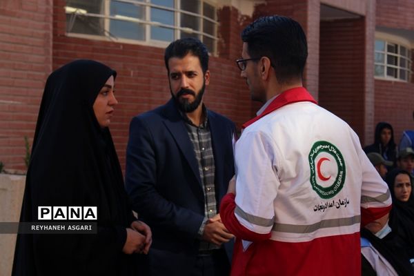 بیست و چهارمین مانور سراسری زلزله و ایمنی شهرستان‌های استان تهران، به میزبانی شهرستان قرچک